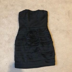 Black mini dress